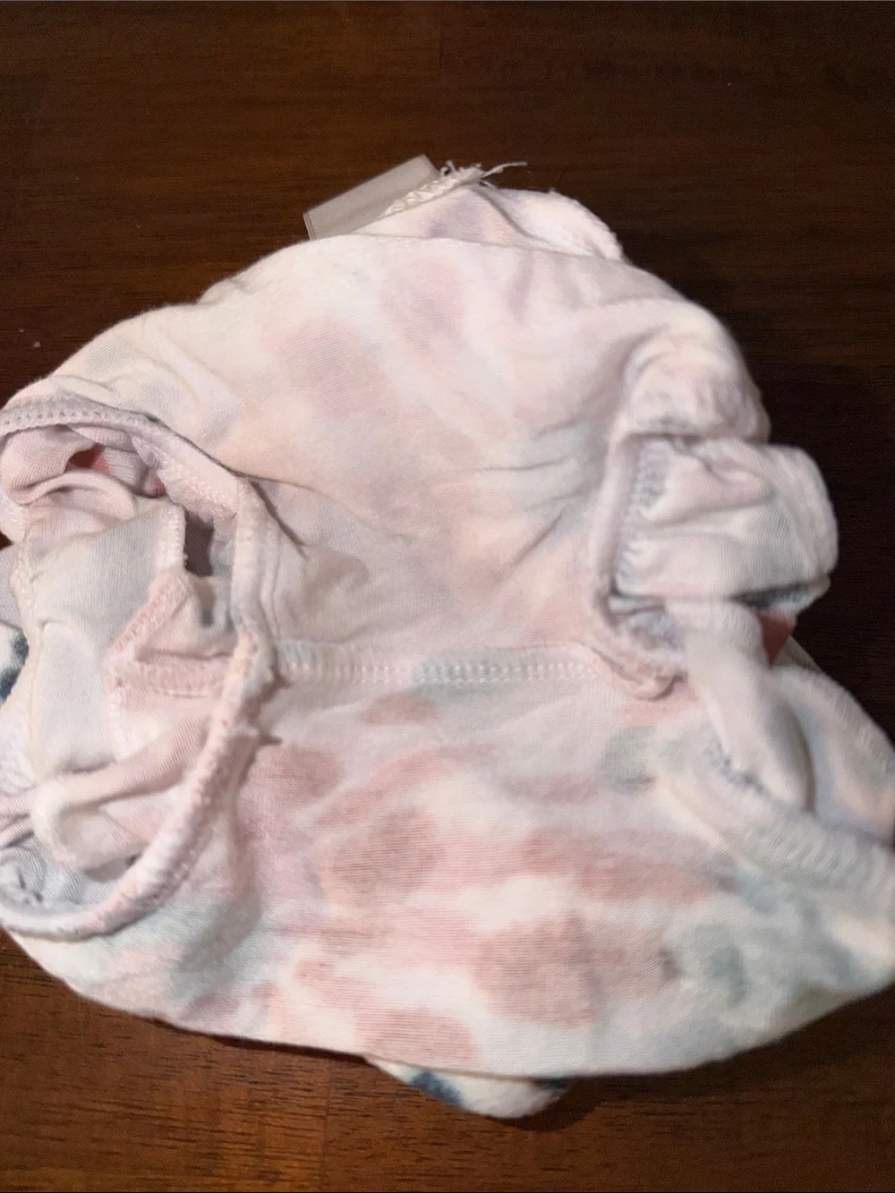 Angel Dear X SpearmintLove Two Piece Tie-Dye Sleeveless Bodysuit and shorts set